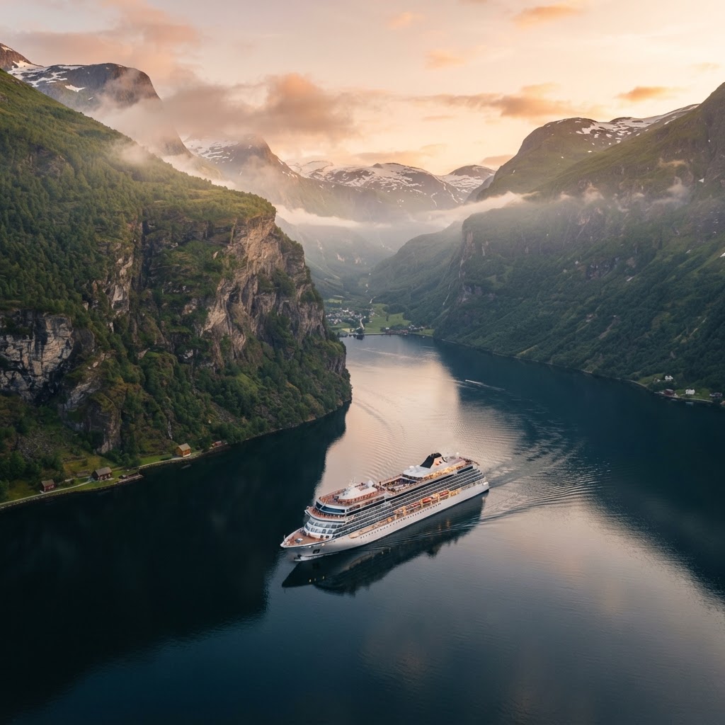 Crucero por los fiordos noruegos