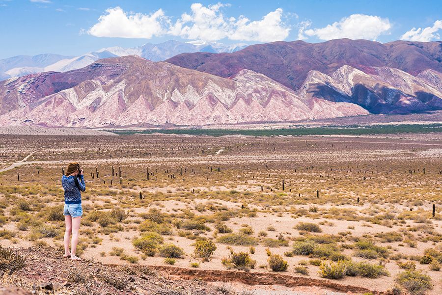 Paisaje de la Puna salteña y cultura tradicional del noroeste argentino