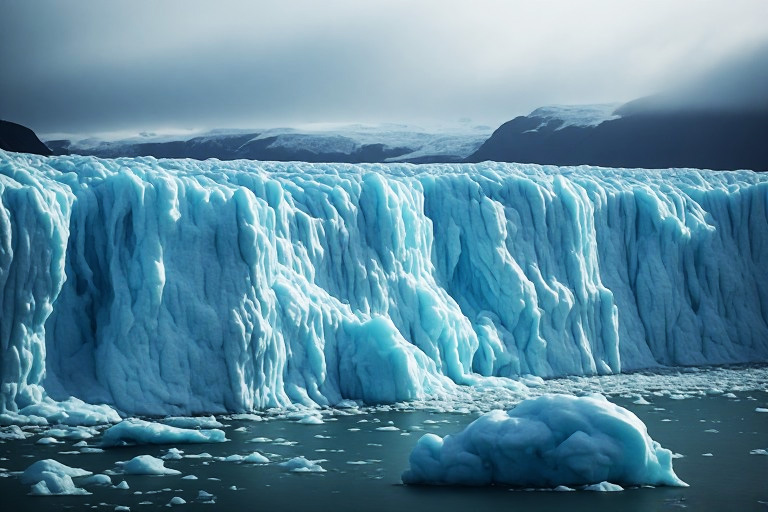 El Perito Moreno - uno de los pocos glaciares del planeta accesibles a pie mediante pasarelas seguras