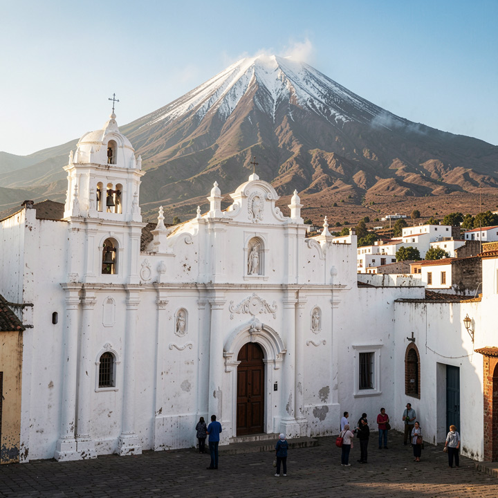 Arequipa - La joya virreinal esculpida en sillar blanco a los pies del volcán Misti