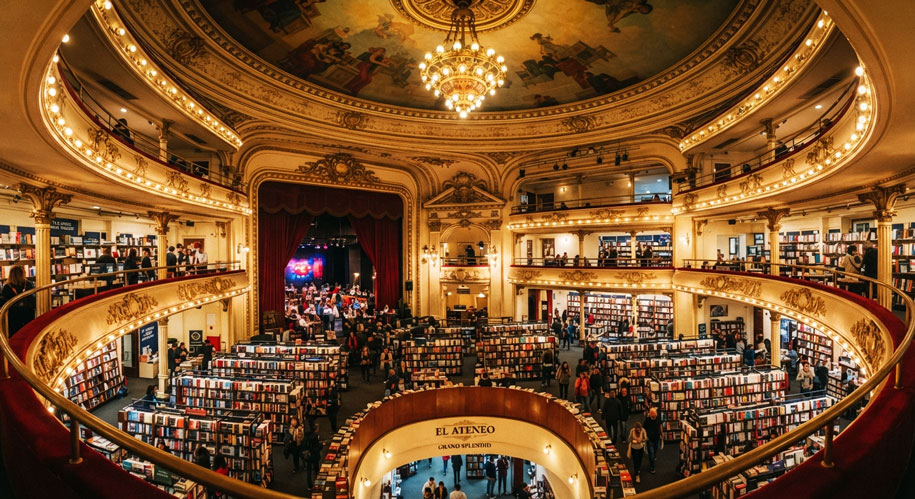 El Ateneo Grand Splendid – Reconocida por National Geographic como la librería más bella del mundo