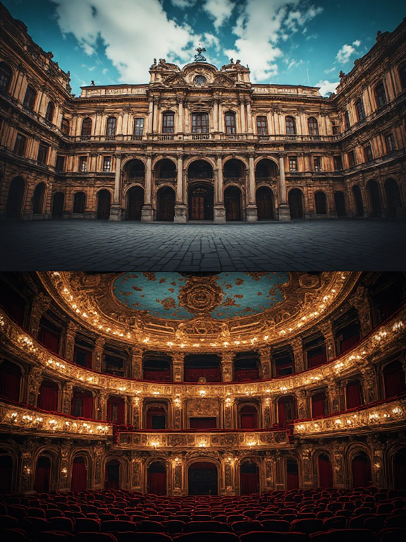 El Teatro Colón - Clasificado entre los cinco mejores coliseos líricos del mundo por su acústica prodigiosa. Argentina