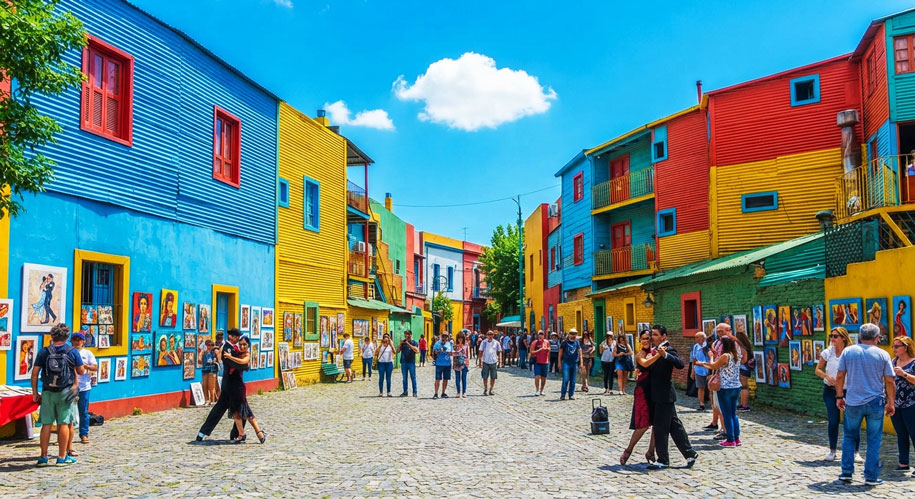 Pasear por los barrios de Buenos Aires un espectáculo arquitectónico y humano
