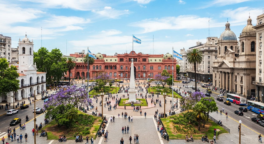 Plaza de Mayo de la República Argentina