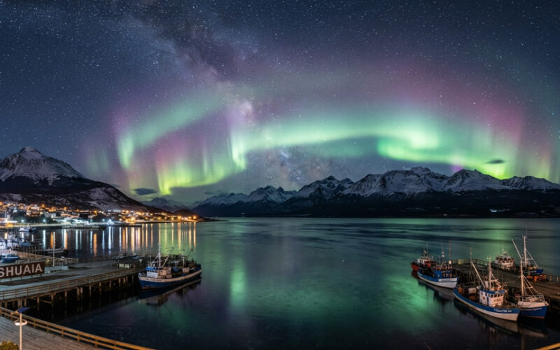 ¿Cómo ver la Aurora Austral en Ushuaia?