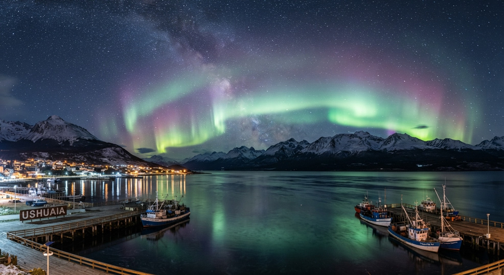 ¿Cómo ver la Aurora Austral en Ushuaia?