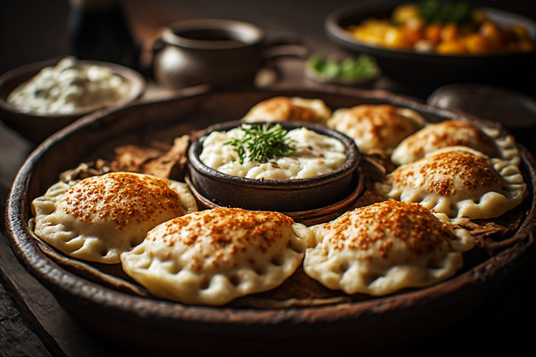 Gastronomía norteña - Empanadas cortadas a cuchillo al horno de barro humitas en chala y vino de altura