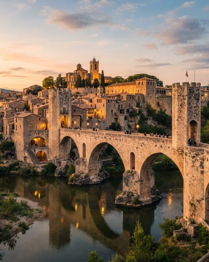 Besalú · La Garrotxa · Cataluña · Besalú: el mikvé y la judería del condado