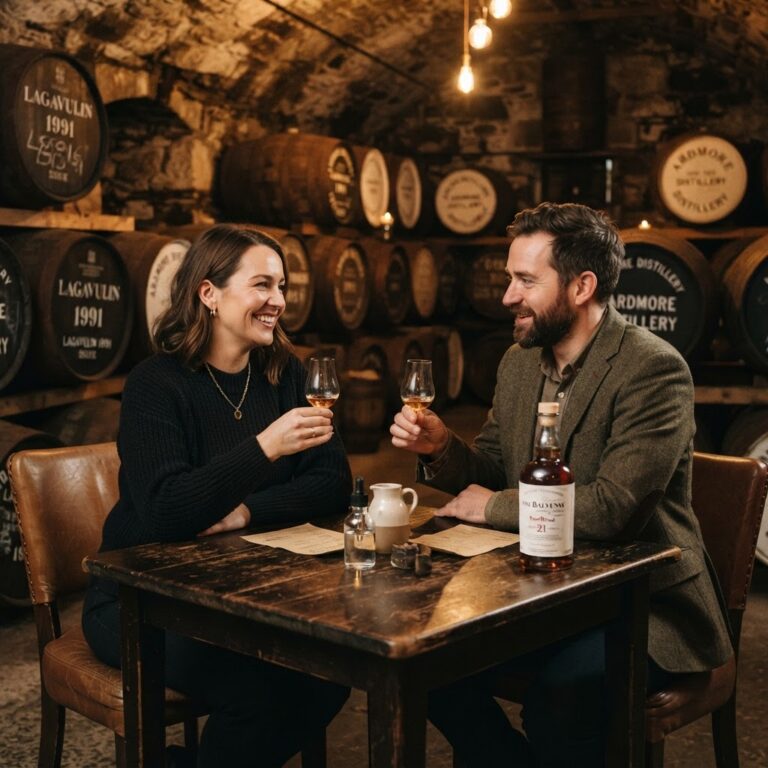 Masterclass de cata privada en destilería histórica de malta