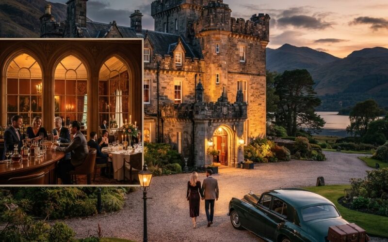 Castillo-hotel en Escocia
