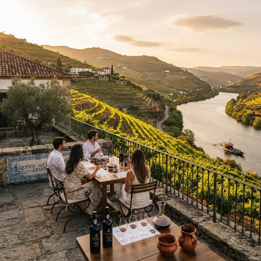 Cata de Oporto en las bodegas del Duero