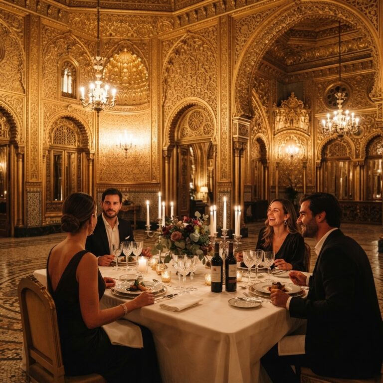 Recepción VIP y cena de bienvenida en el Palacio de la Bolsa