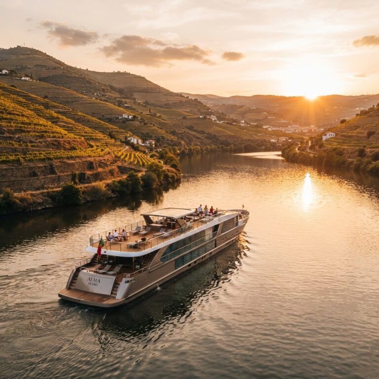 Crucero privado en yate por los meandros del Río Duero