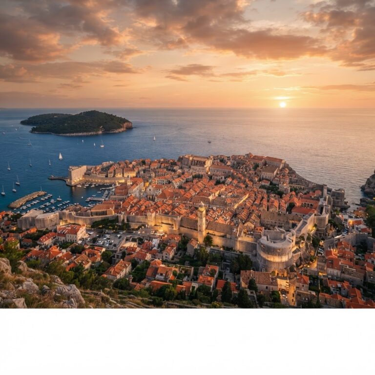 Visita privada a las murallas y azoteas de Dubrovnik