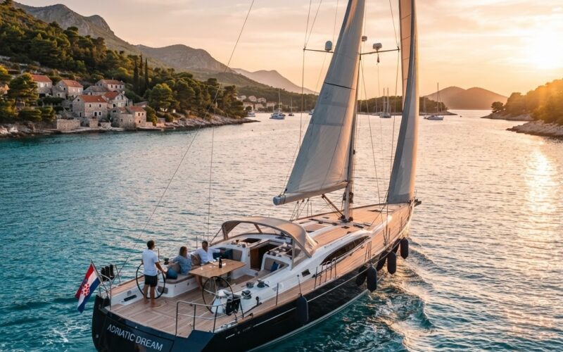 Croacia en barco íntimo: islas del Adriático