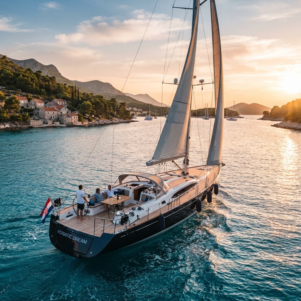 Croacia en barco íntimo: islas del Adriático