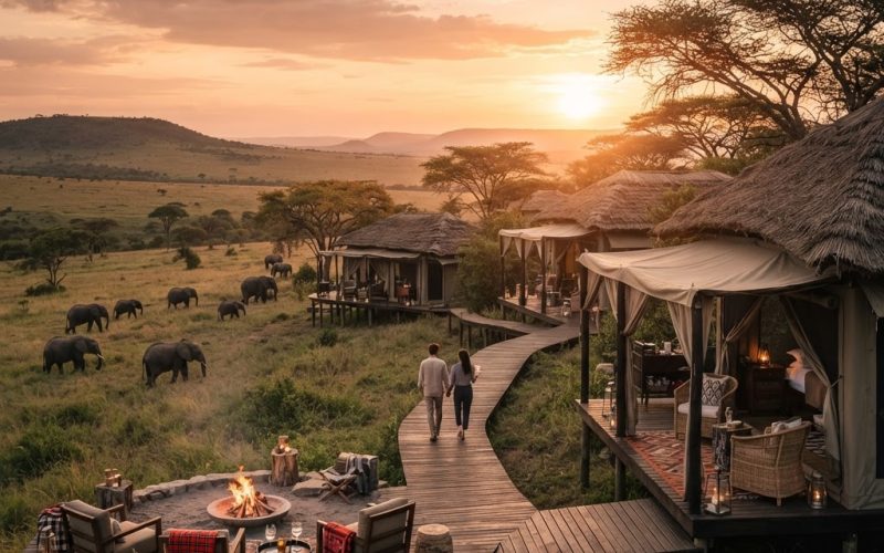 El Despertar de la Sabana: Lujo en el Corazón de Masai Mara