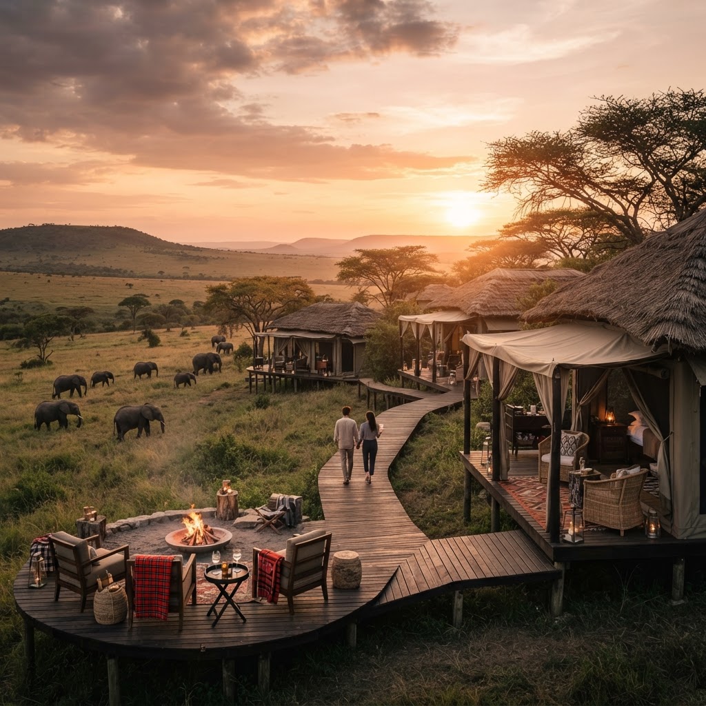 El Despertar de la Sabana: Lujo en el Corazón de Masai Mara