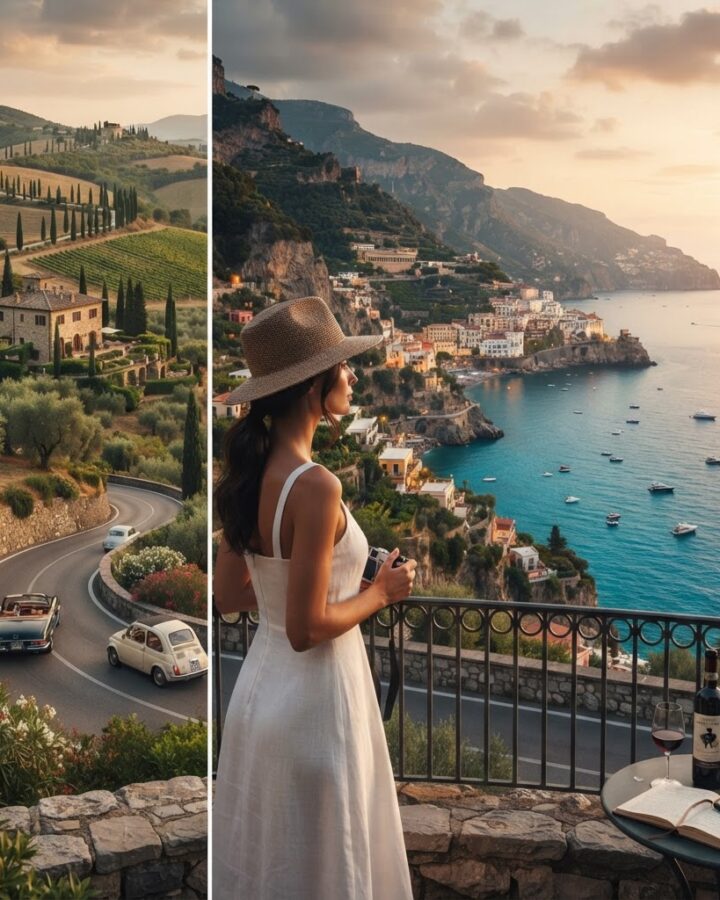 Italia · Esencia Italiana: De la Toscana al Azul de Amalfi