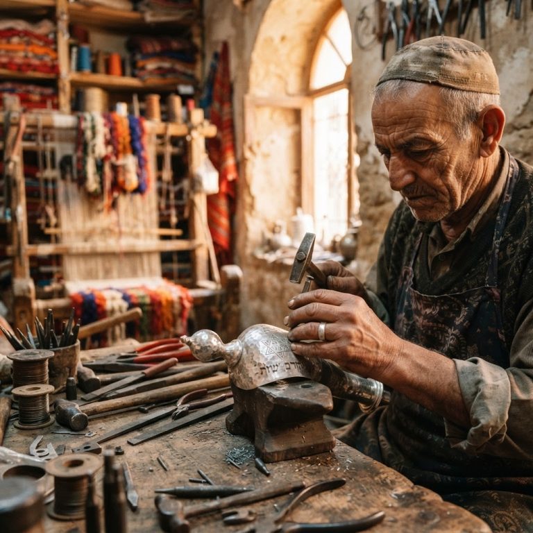 La medina y los objetos rituales