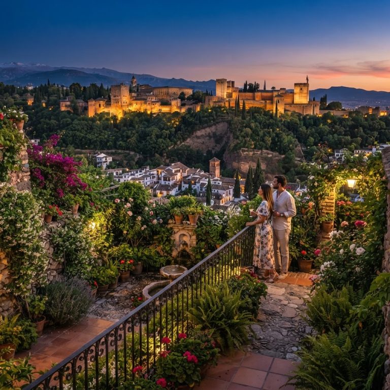 Llegada al Albaicín