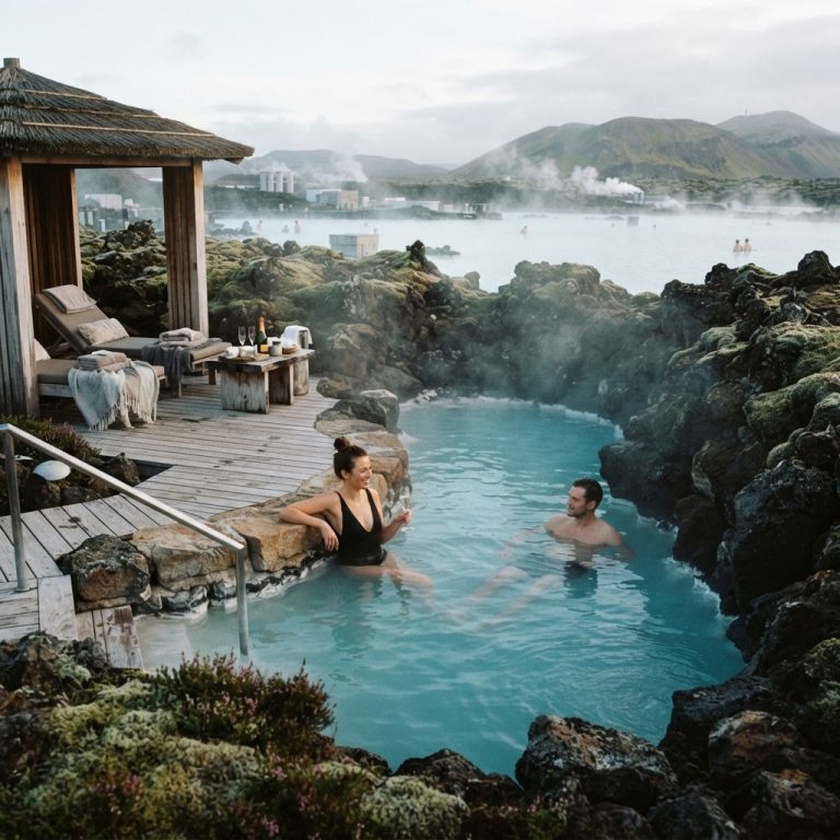 Team building sensorial en aguas de Blue Lagoon
