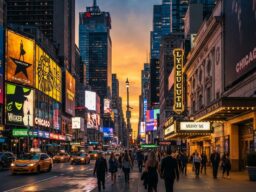 Metrópolis y Luces de Broadway