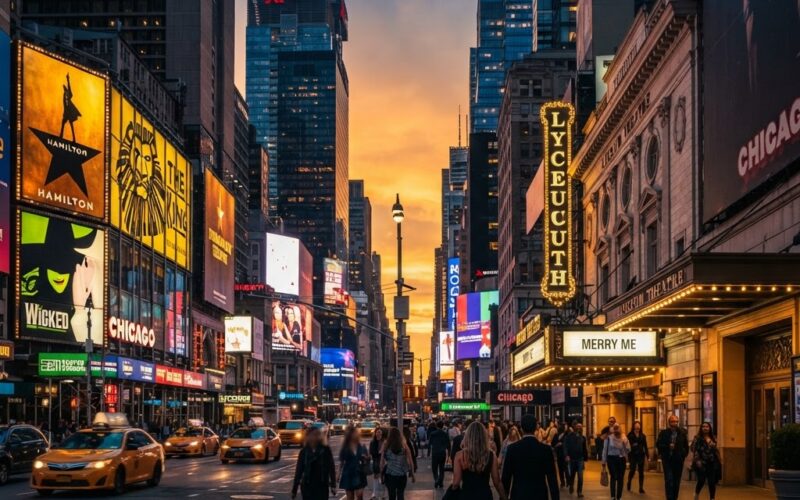 Metrópolis y Luces de Broadway
