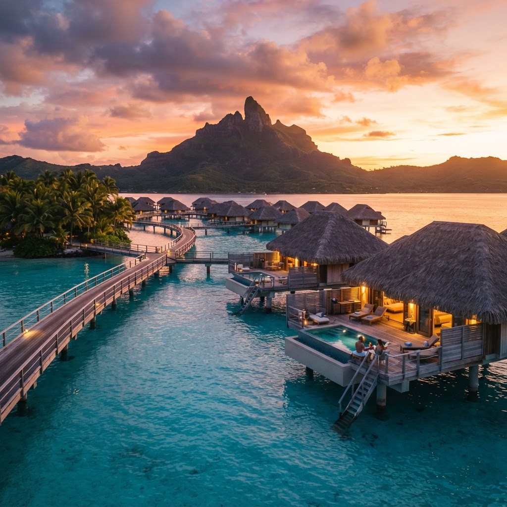 Paraíso en Bora Bora y Moorea