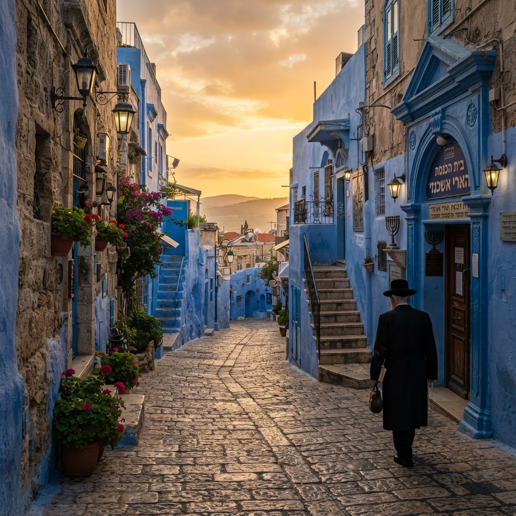 Safed: la ciudad azul de la Cábala