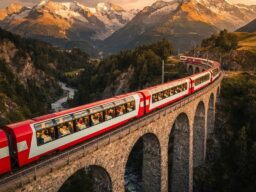 Travesía en el Glacier Express Excellence Class