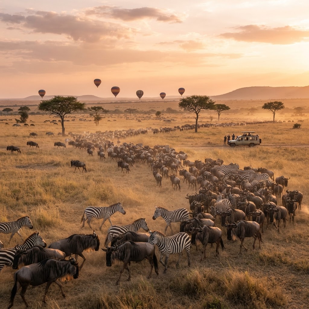 Viaje a Tanzania: Tanzania · Serengeti: La Gran Migración