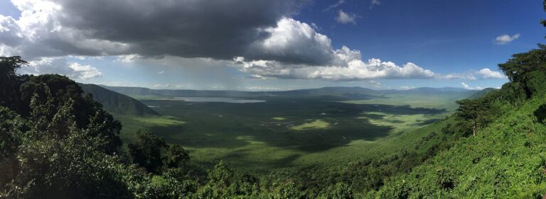 El cráter del Ngorongoro