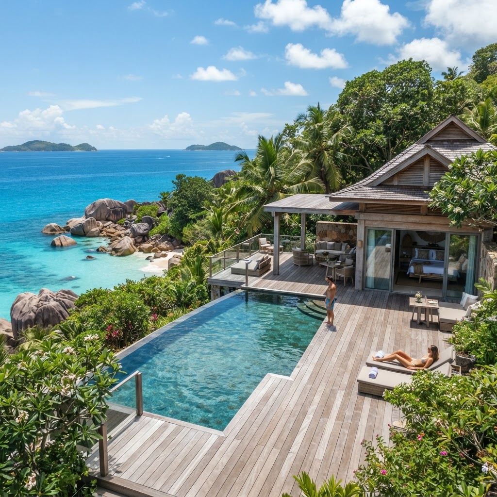 Resort de ultra lujo en Seychelles