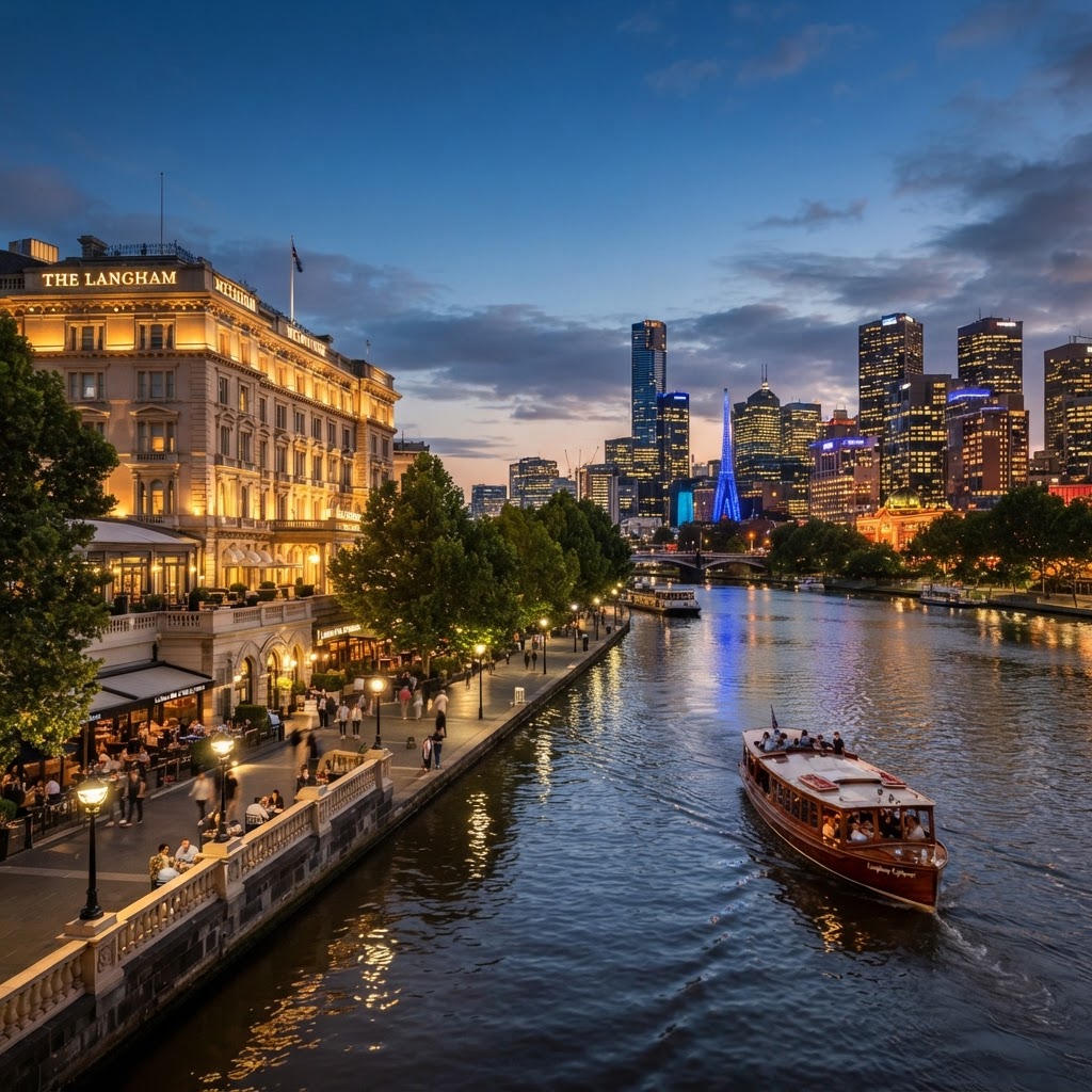 Llegada a Melbourne