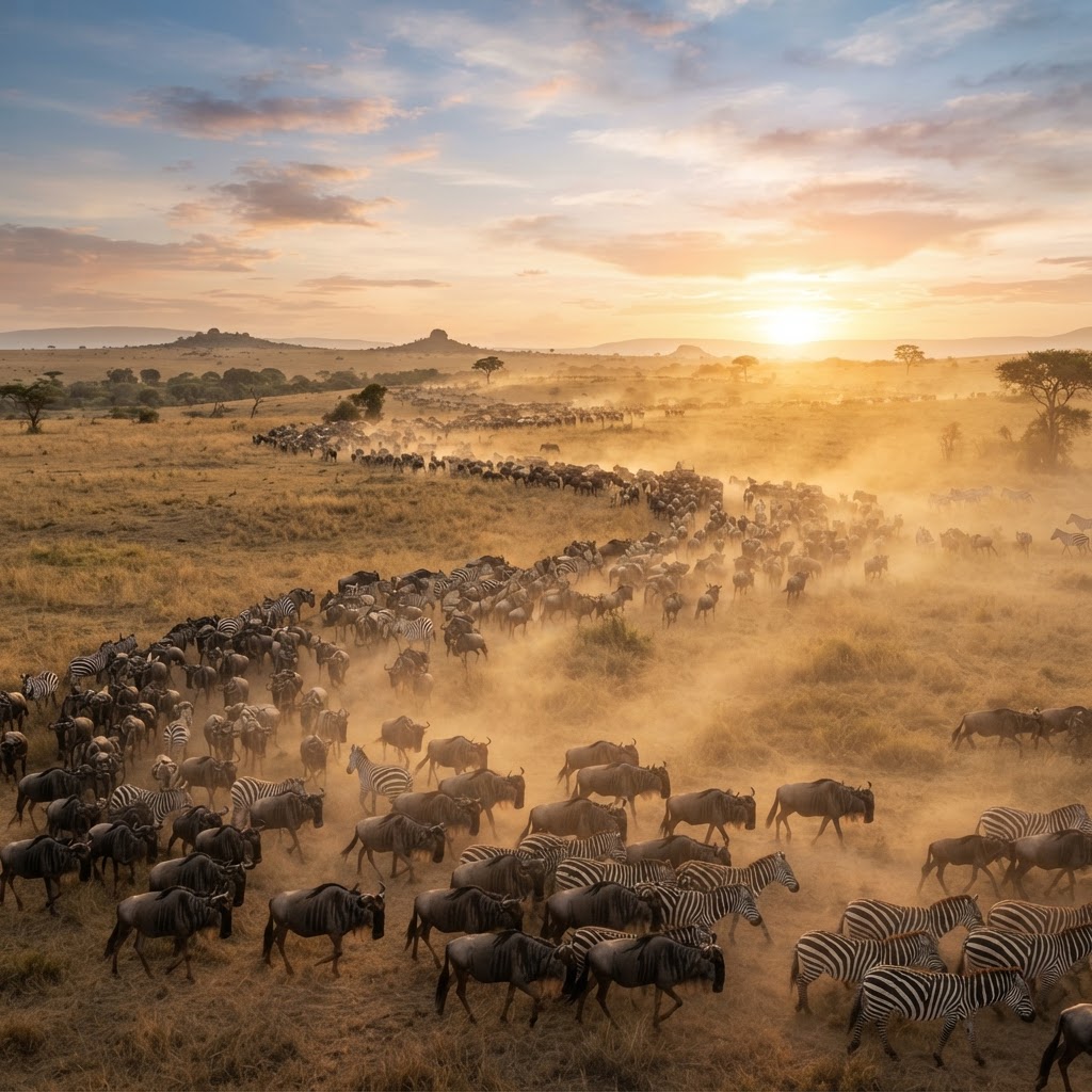 Serengeti: la Gran Migración en 4x4 privado