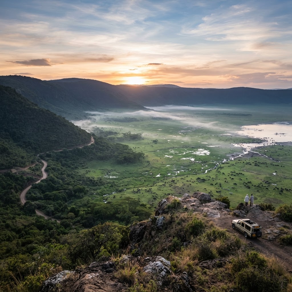 Cráter del Ngorongoro: el octavo Edén