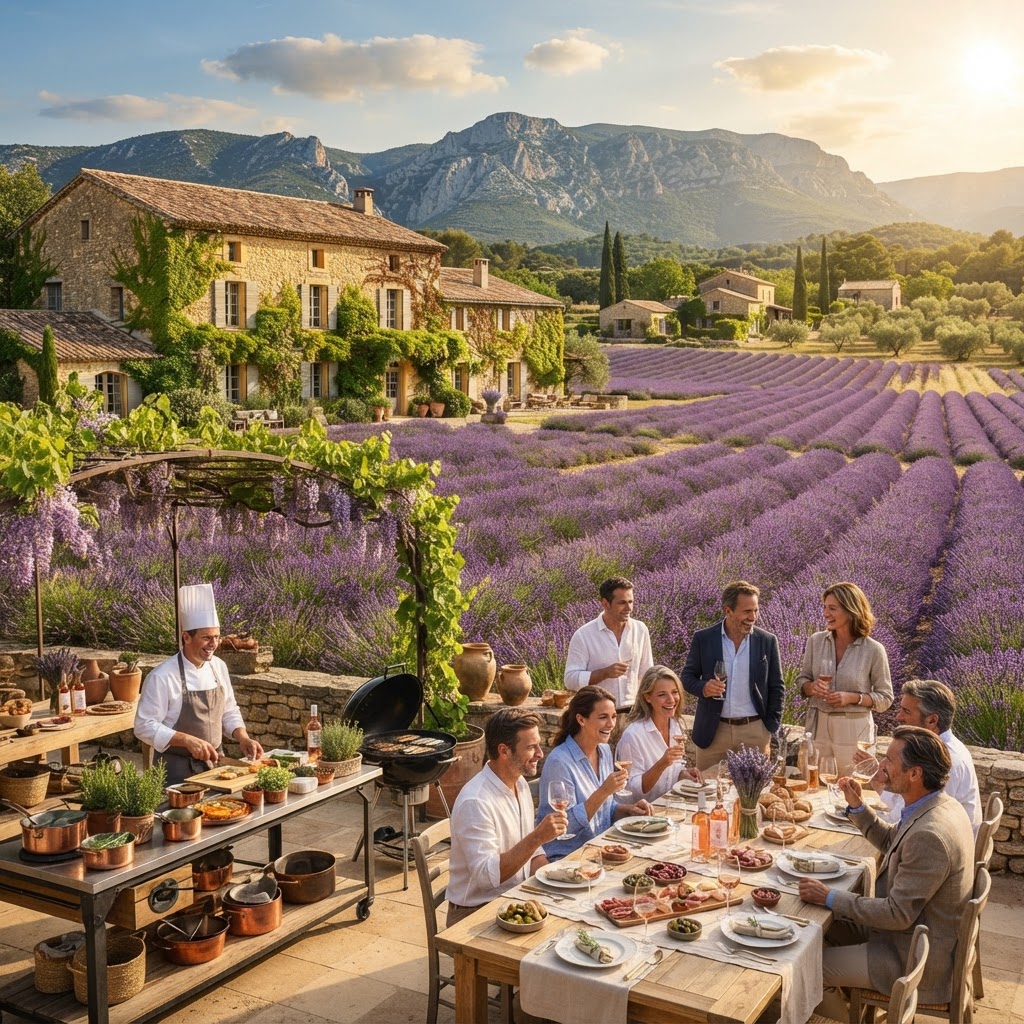 Provenza: retreat lavanda y vino