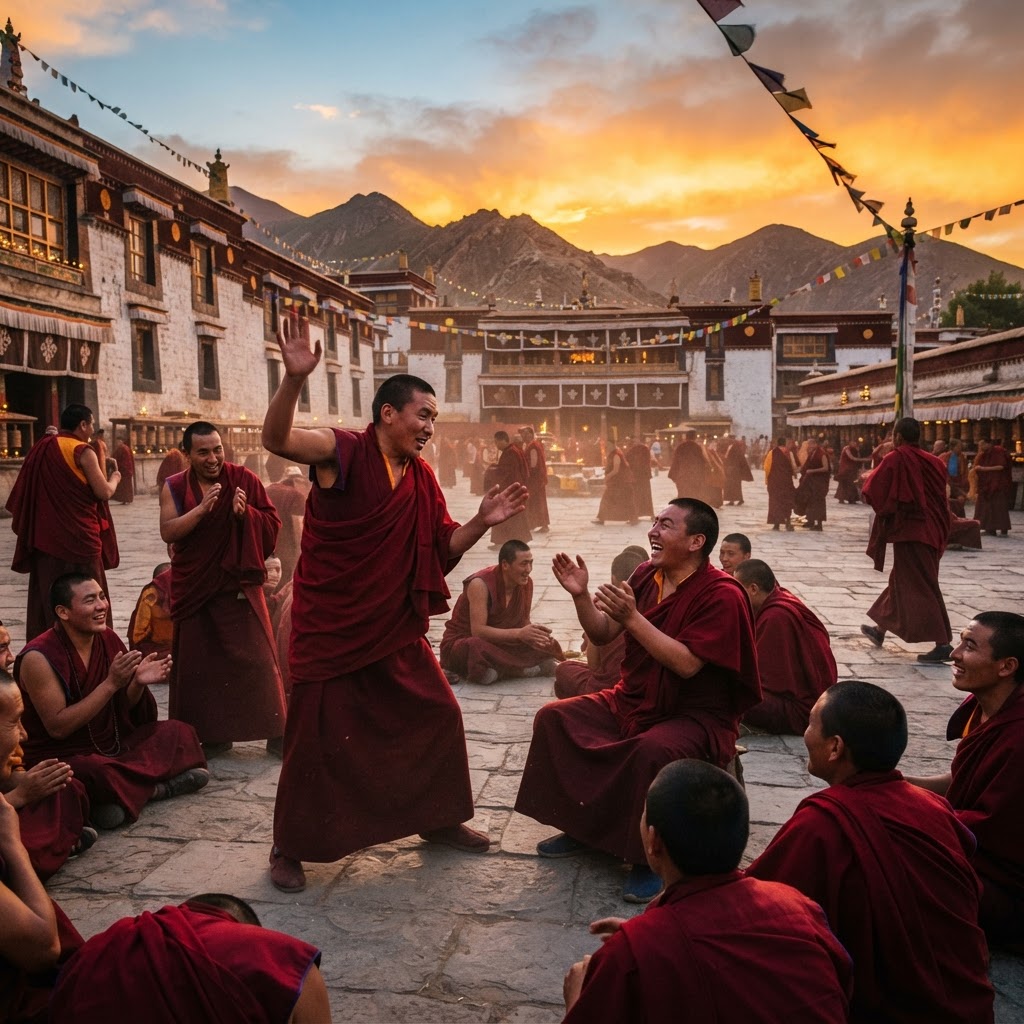 Monasterios Sera y Drepung