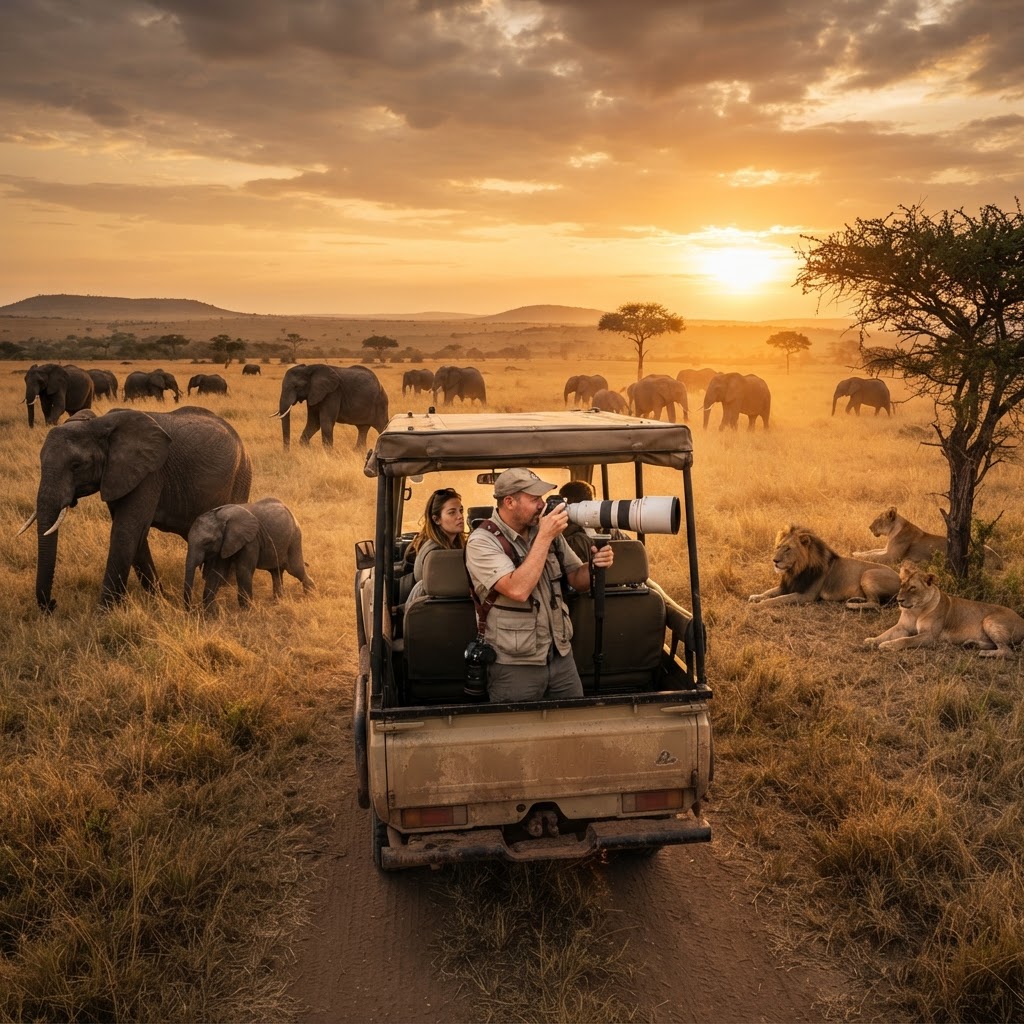 Safari fotográfico privado en Serengeti